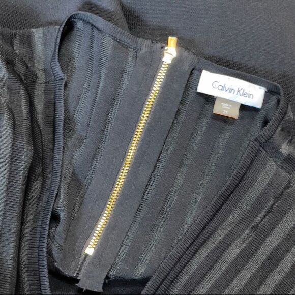 Calvin Klein Black Dress Sz 2X - Picture 7 of 14